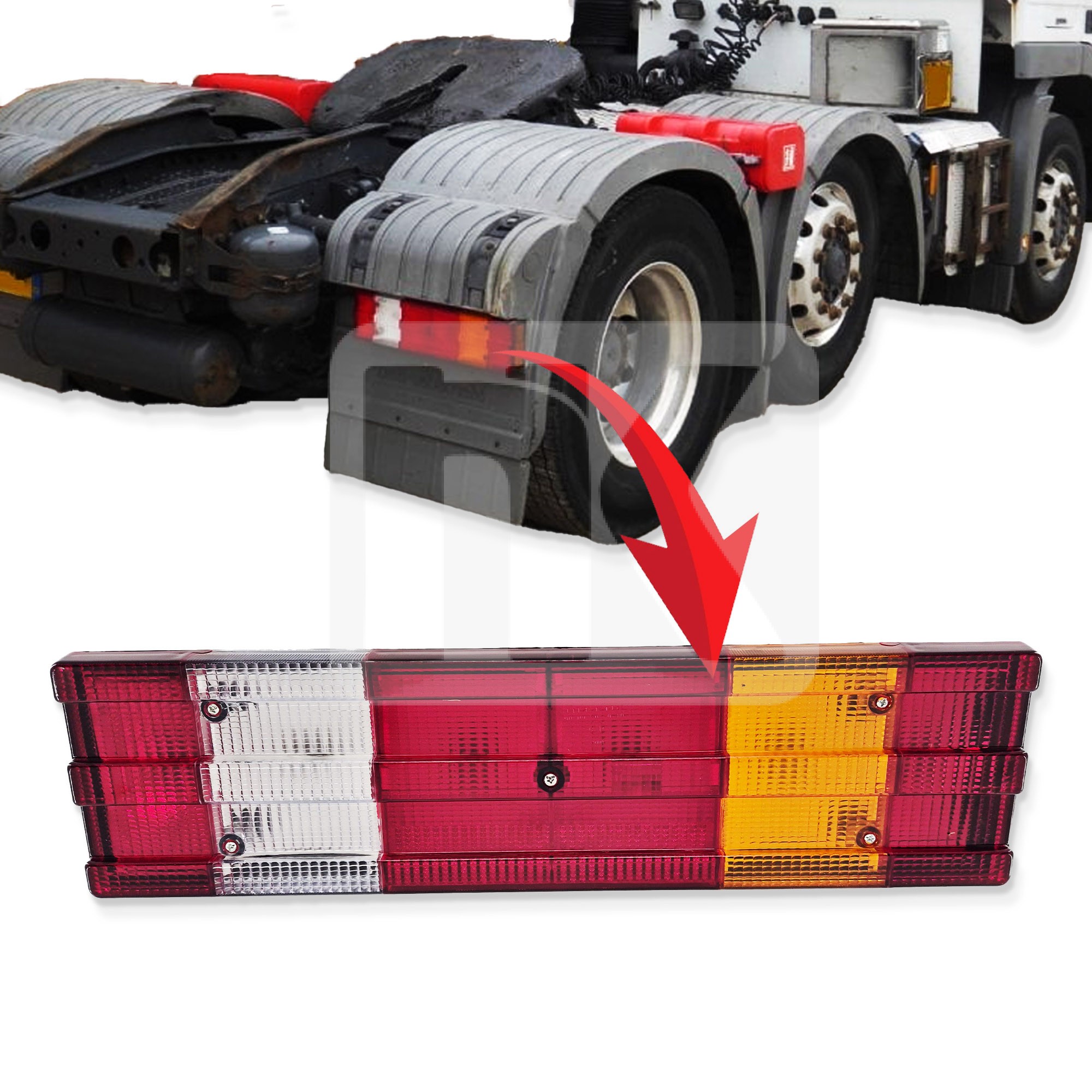 Φανάρι πίσω (RH) Mercedes Actros / Axor 0015406370