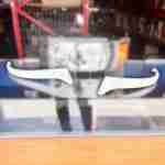 Scania R headlight eyebrows made of ABS plastic