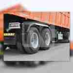 One-piece truck fender, dimensions 3950x680mm