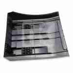 Krone type truck fender 520/490mm with curve 42K1001