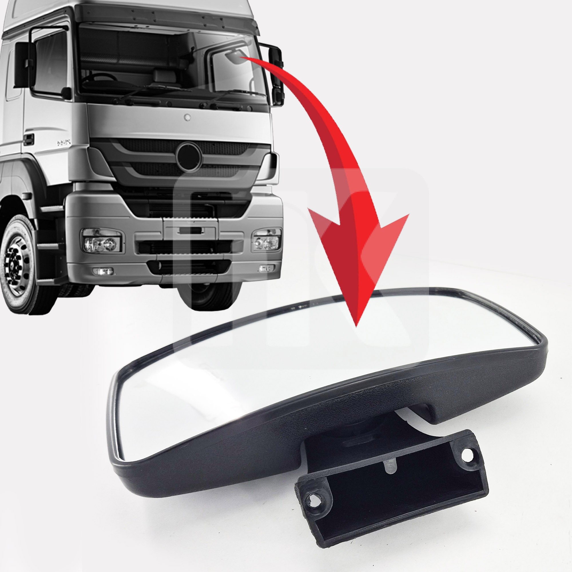 Καθρέφτης πόρτας Mercedes Actros/Atego/Axor 9408102616