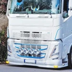 Polyester bumper spoiler Volvo FH4/5