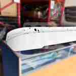 Scania S series polyester visor with easy installation