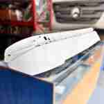 Scania S series polyester visor with easy installation