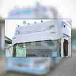 Scania S series polyester visor with easy installation