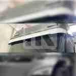 Scania S series polyester visor with easy installation