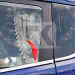 Stainless steel side window frame Scania S PRSC285