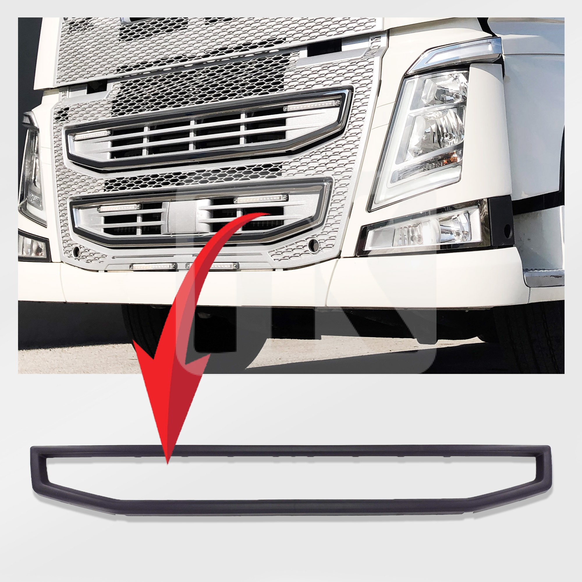 Πλαίσιο Γρίλιας Μάσκας Κάτω Volvo FH4 82177794