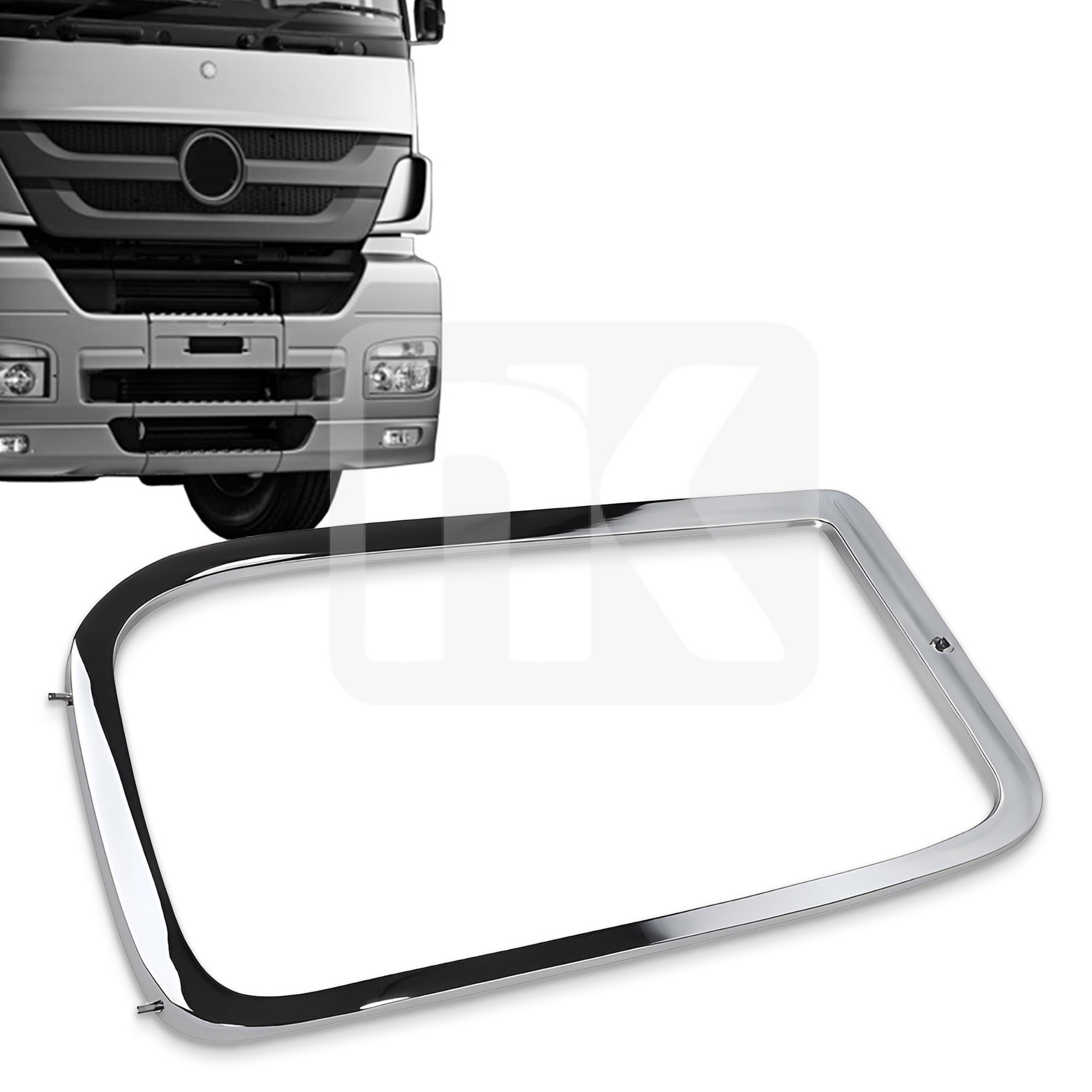 Πλαίσιο φαναριού (LH) Mercedes Axor Νίκελ 9408850922