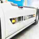 Stainless steel side spoiler fillets Volvo FH4 PRV214