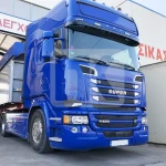 Ανοξείδωτο λογότυπο SUPER Scania PRSC193