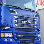 Ανοξείδωτο λογότυπο SUPER Scania PRSC193
