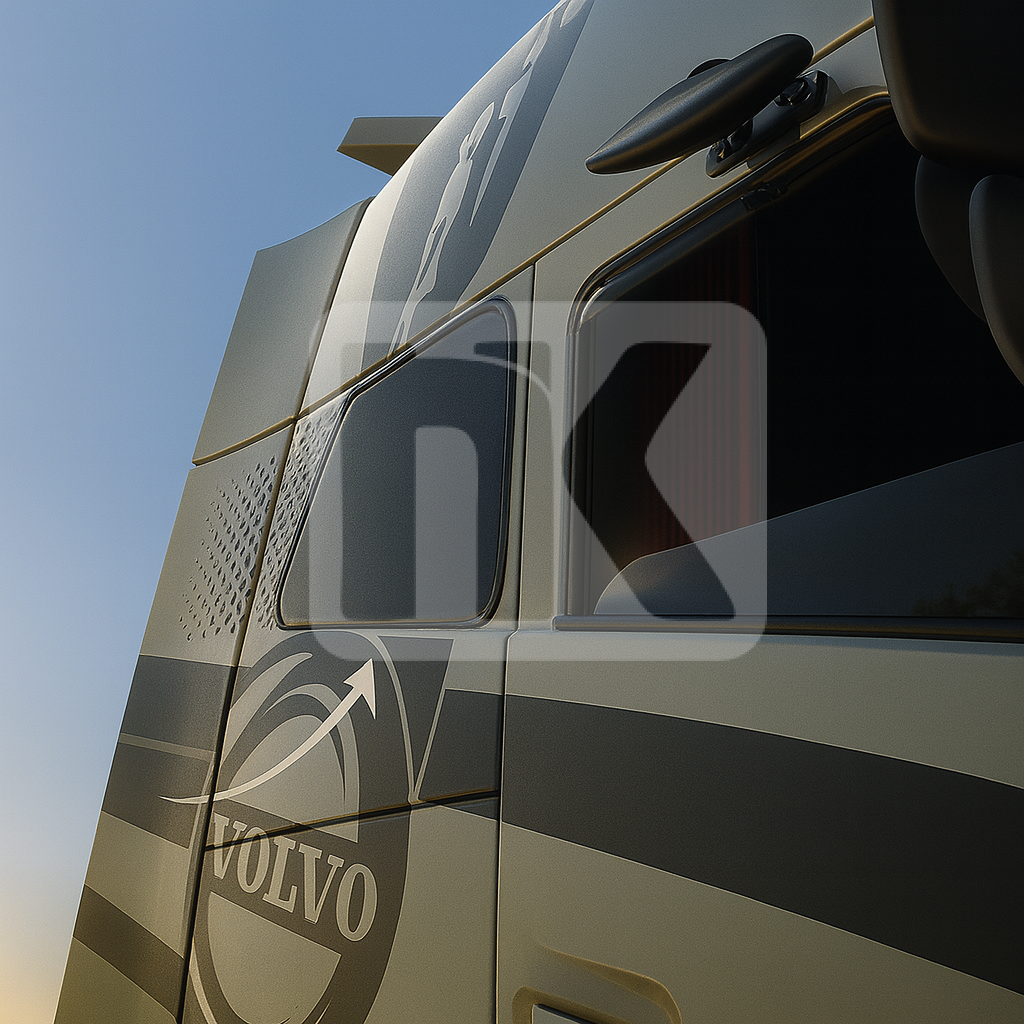 Πλαϊνό τζάμι καμπίνας Volvo FH4 aftermarket ανταλλακτικό