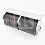 Double truck impact roller with base