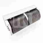 Double truck impact roller with base