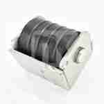Single truck impact roller with base