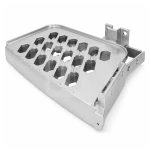 Aluminum step (LH) Volvo FH4 middle 82142329
