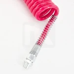 Red spiral hose