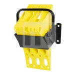 Small wheel chock with base