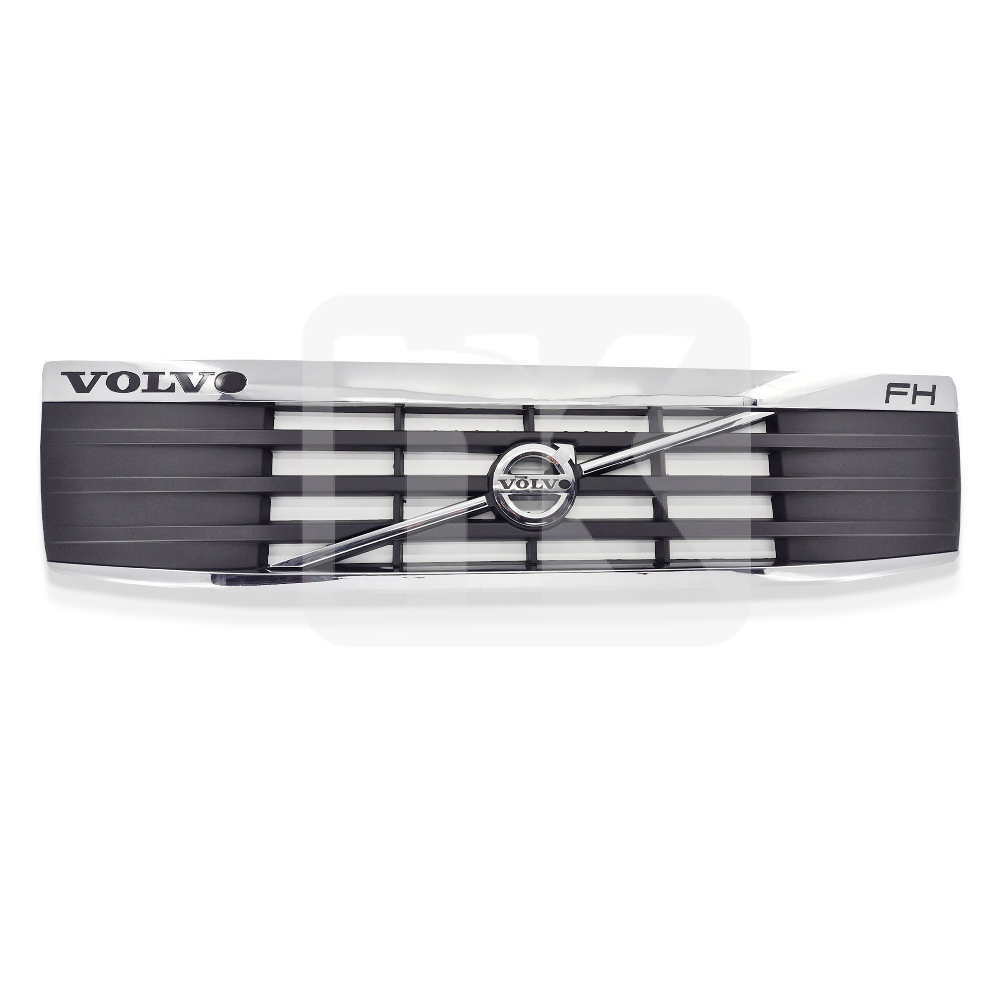 Επάνω μάσκα καπό Volvo FH3 κομπλέ με σήματα Νίκελ