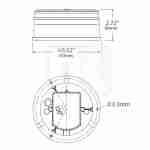 Lighthouse black edition DUAL LED row L=149x67