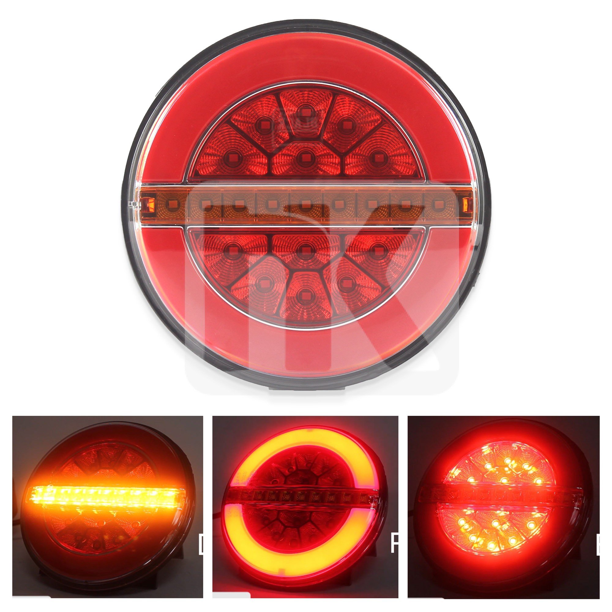 Φανάρι νταλίκας LED στρόγγυλο (LH) / NEON effect