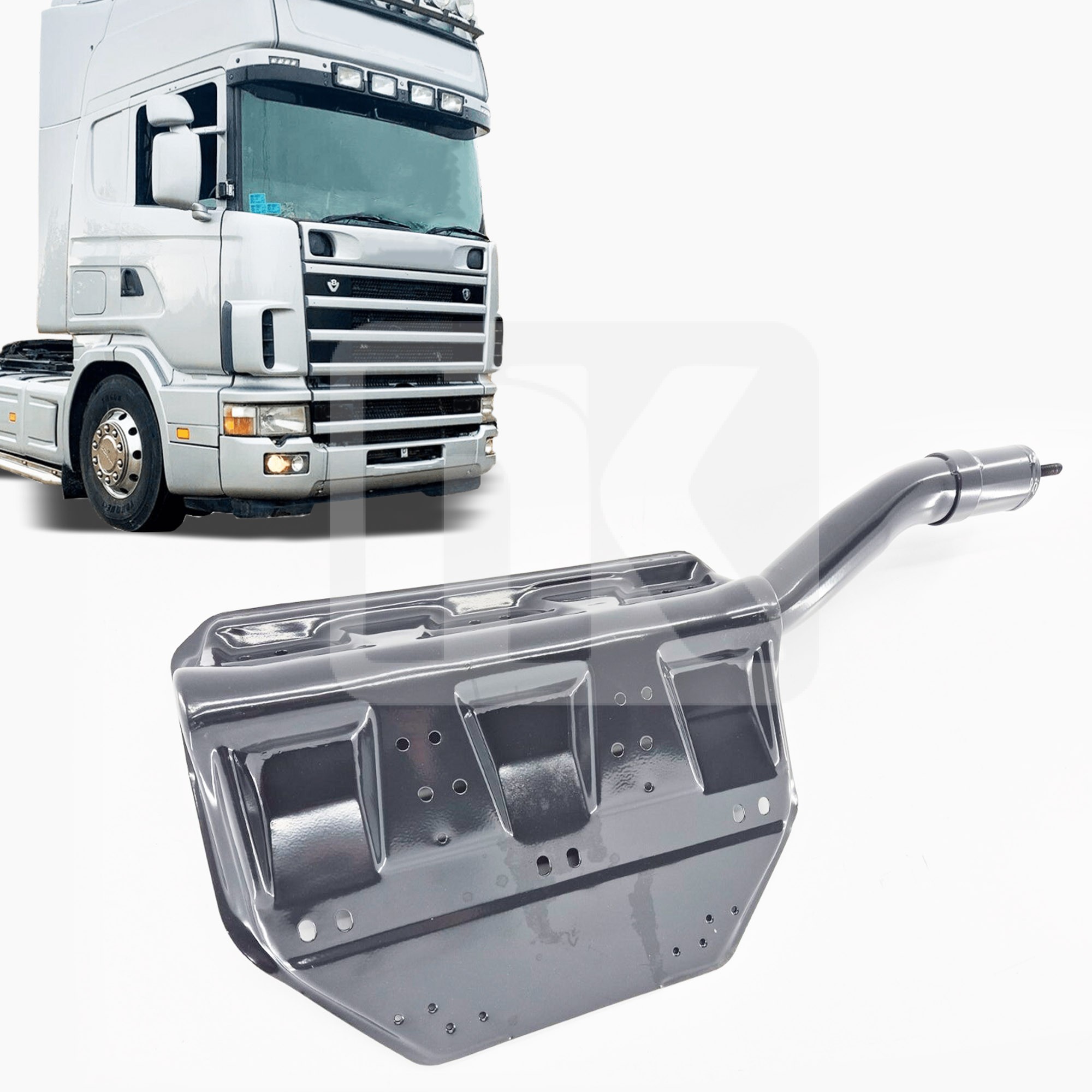Μπράτσο διαφορικού εμπρός δεξιά χωνευτό (RH) Scania 4/5 1457930