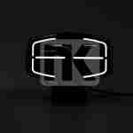 Oval Roof Spotlight FULL LED black edition