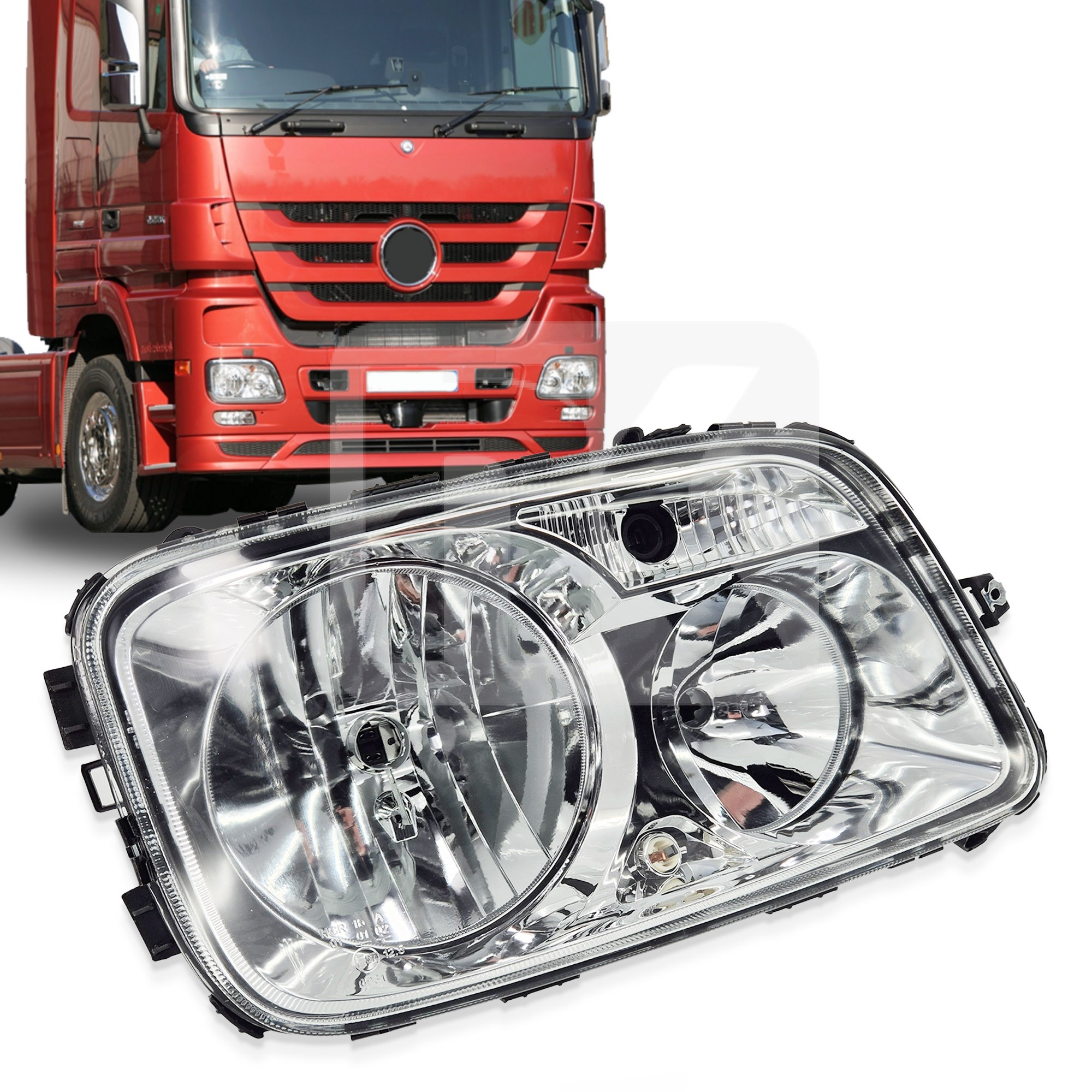 Φανάρι Εμπρός (RH) Mercedes Actros MP2/MP3 Electric 9438201761
