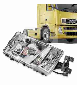 Headlight (RH) Volvo FH2 square connector 21001662