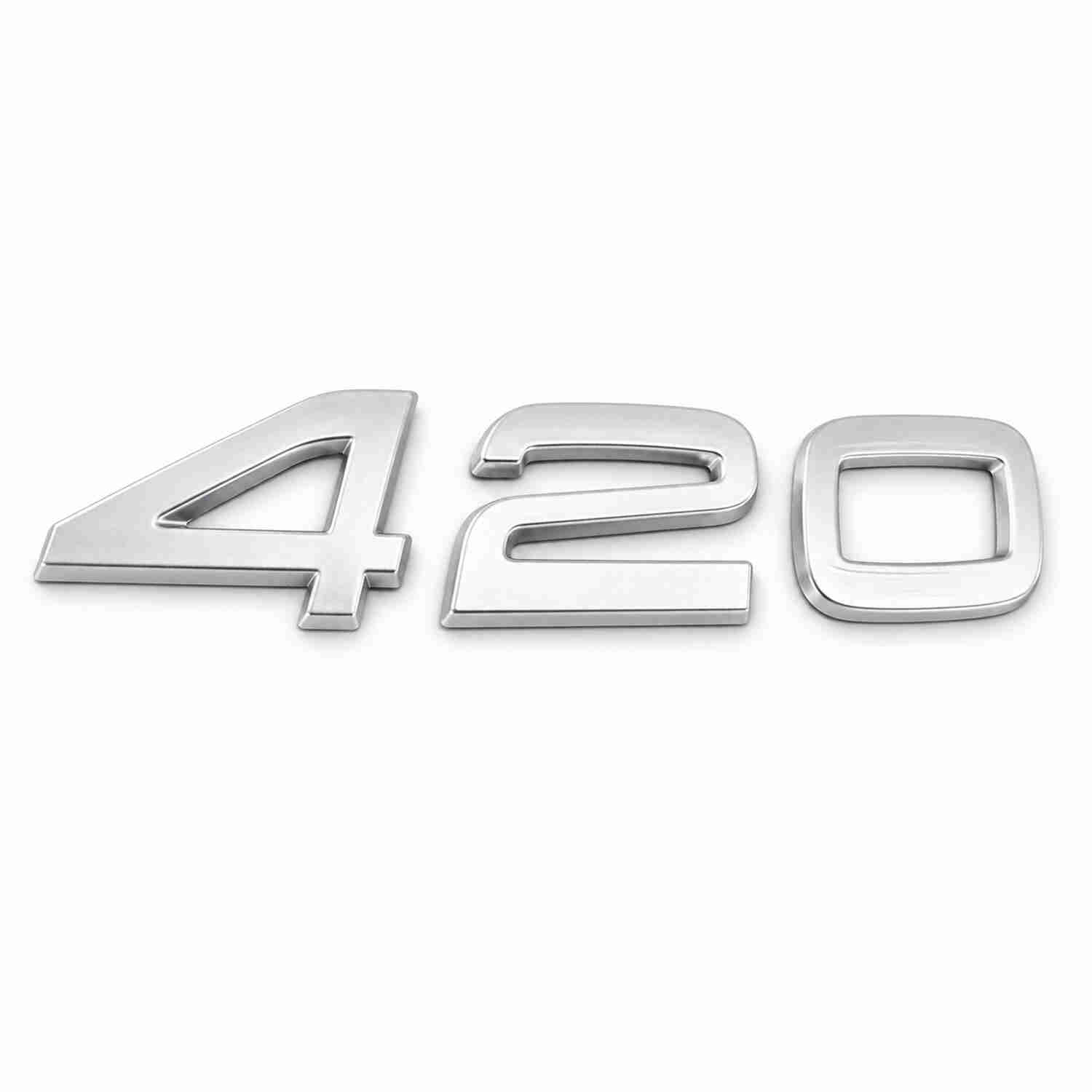 Side letters silver badge "420" Volvo FH4 20382712