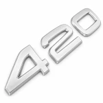 Γράμματα πλαϊνά ασημί σήμα "420" Volvo FH4 20382712