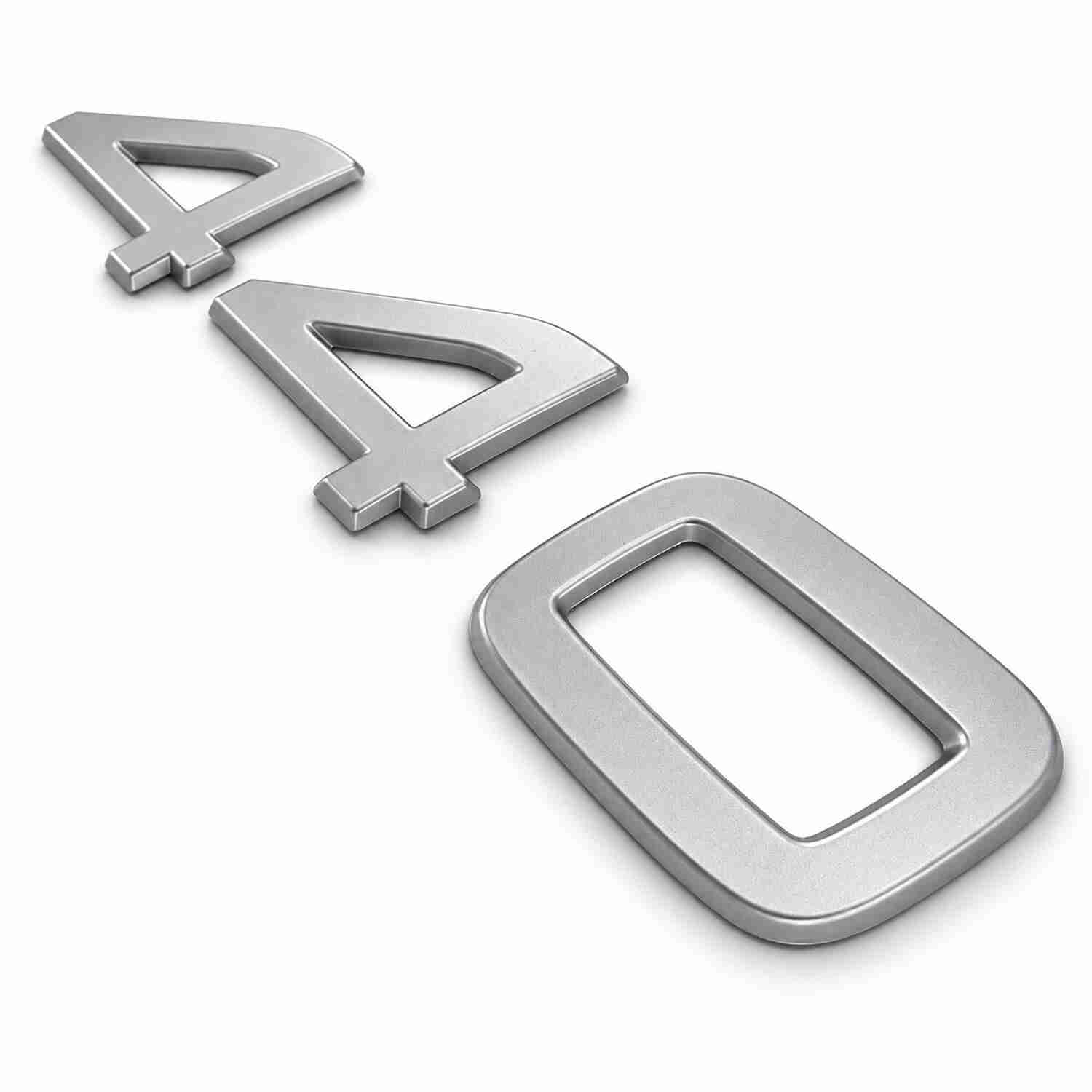 Side letters silver badge "440" Volvo FH4 20551273