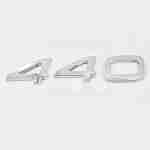 Side letters nickel badge "440" Volvo FH4 20551273