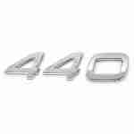 Side letters nickel badge "440" Volvo FH4 20551273