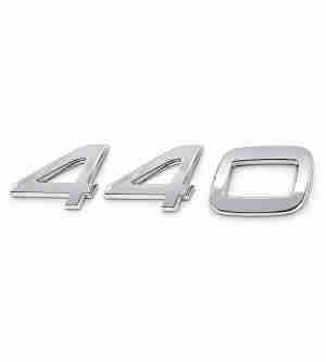 Γράμματα πλαϊνά νίκελ σήμα "440" Volvo FH4 20551273