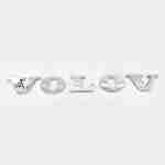 Volvo FH4 bonnet badge logo nickel 21409437