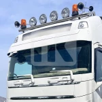 Πολυεστερικός Γείσος και Σπόιλερ προφυλακτήρα Volvo FH4