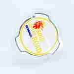 Decorative LED Sign King of the Road Scania White