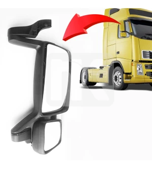 Mirror (RH) Volvo FH2/3 right-hand drive 20567635