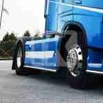 Ανοξείδωτη Μπάρα Πλαϊνή Σπόϊλερ Volvo FH4 PRV207