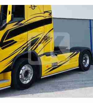 Ανοξείδωτη Μπάρα Πλαϊνή Σπόϊλερ Volvo FH4 2013 PRV208