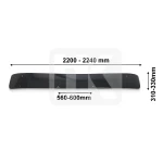 Sun Visor MAN TGX XL / XXL 81637010057