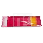 Rear light glass, ribbed LH/RH ATEGO 1/2 0025444790