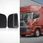 Side additional cab windshield Scania R plastic