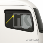 Ανεμοθραύστες Φιμέ Mercedes Atego 1998–2010 / Axor 2004
