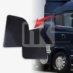 Side additional cab windshield Scania R plastic