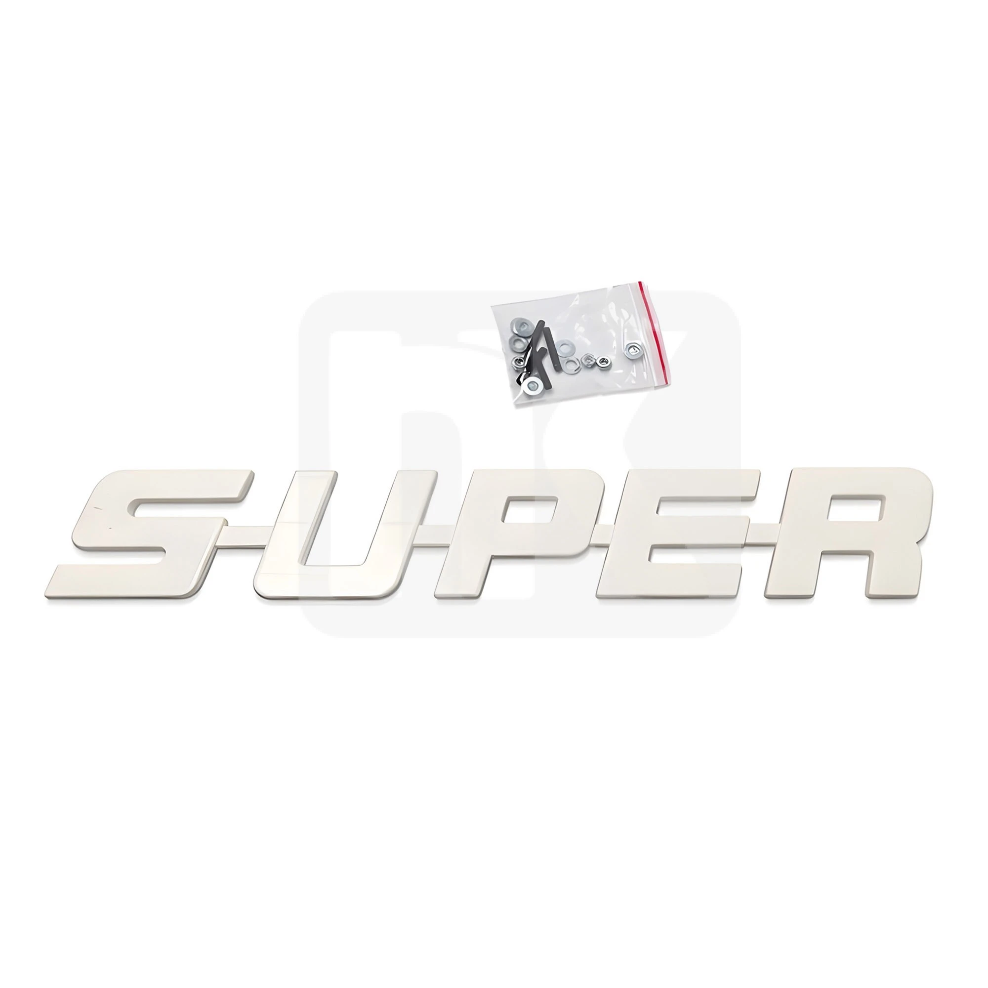 Λογότυπο “SUPER” Λευκό Πλαστικό για Scania R FPSC847
