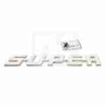 “SUPER” White Plastic Logo for Scania R FPSC847