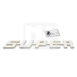 “SUPER” White Plastic Logo for Scania R FPSC847
